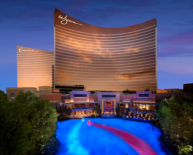 Wynn Las Vegas Casino: "Luxurious interior of Wynn Las Vegas Casino, featuring high-end gaming and elegance.