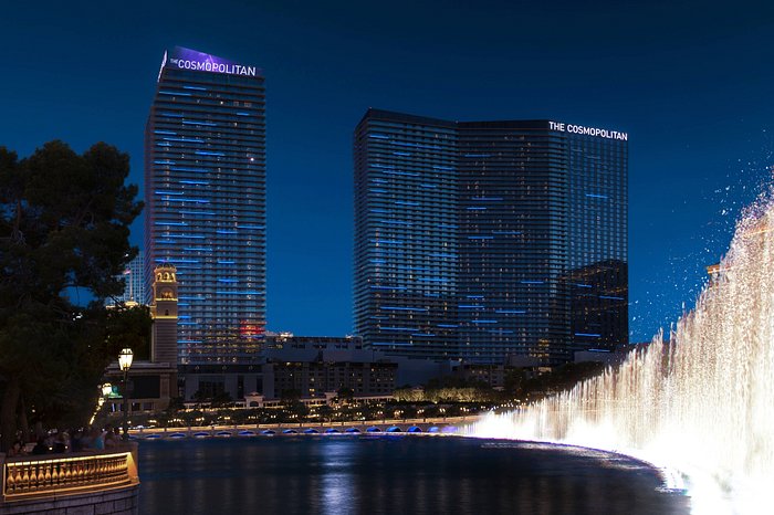 The Cosmopolitan of Las Vegas: "Modern design and vibrant atmosphere at The Cosmopolitan of Las Vegas."