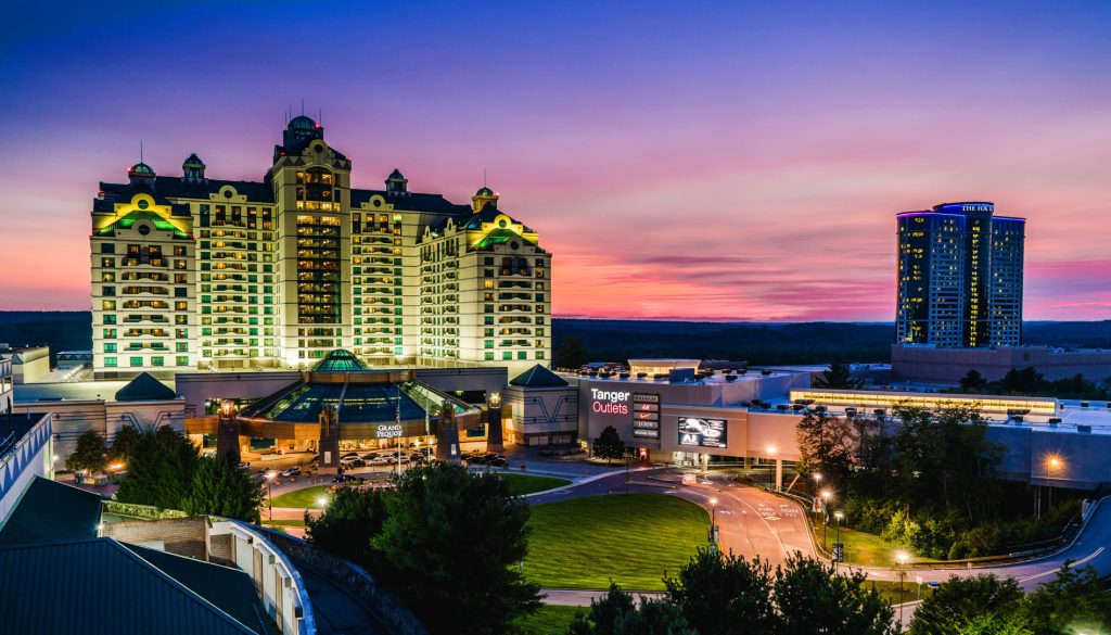 "Foxwoods Resort Casino, a massive casino and entertainment complex in the USA."